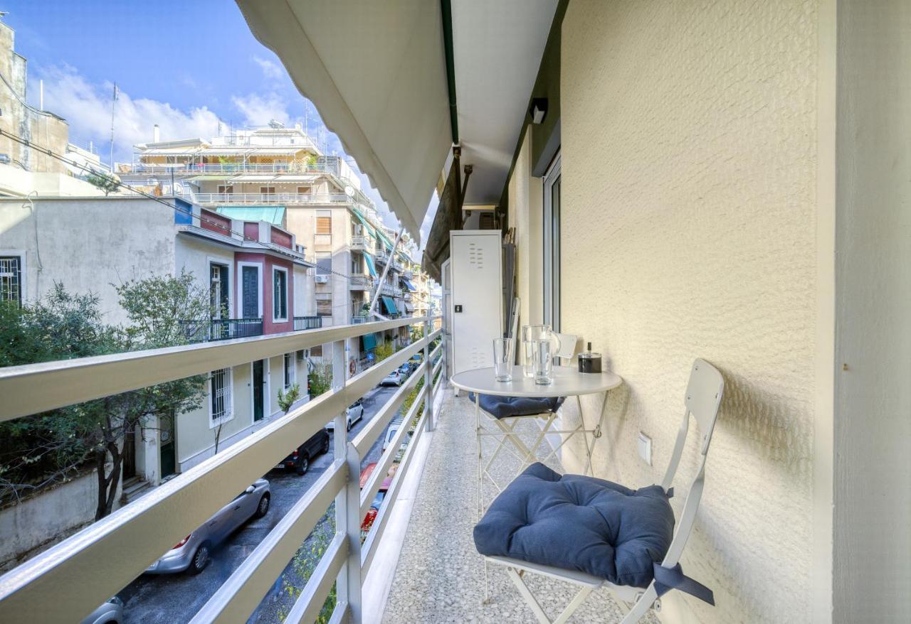Lovely Sunlit Central Athens 2 Bedroom 2 Bathroom Condo Kültér fotó